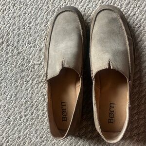 Born Men's Light Brown Slip-On Loafers